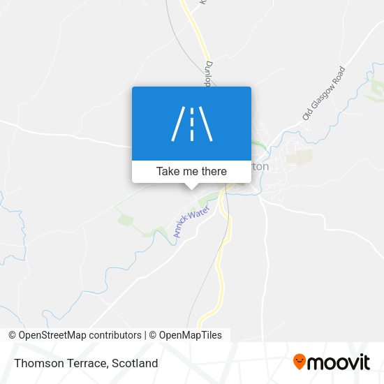 Thomson Terrace map