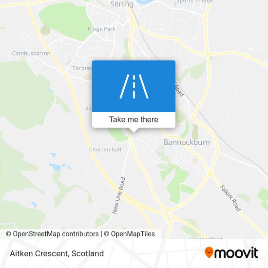 Aitken Crescent map