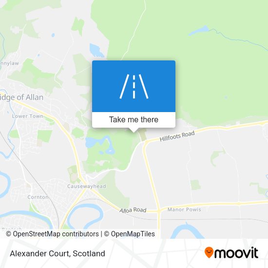 Alexander Court map