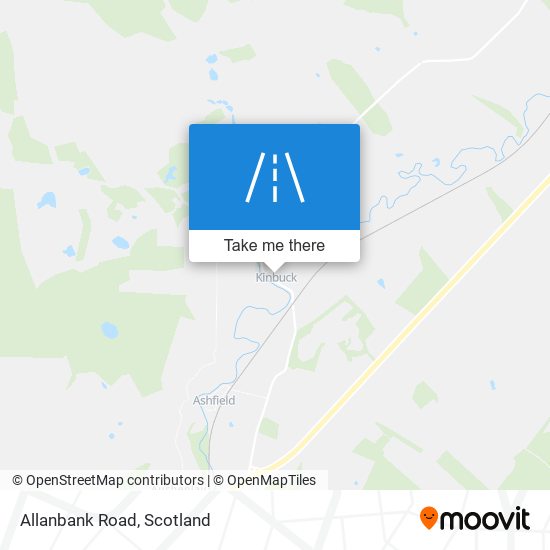 Allanbank Road map