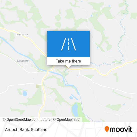 Ardoch Bank map