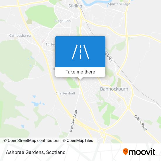 Ashbrae Gardens map