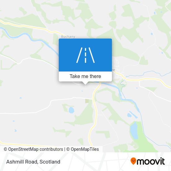 Ashmill Road map