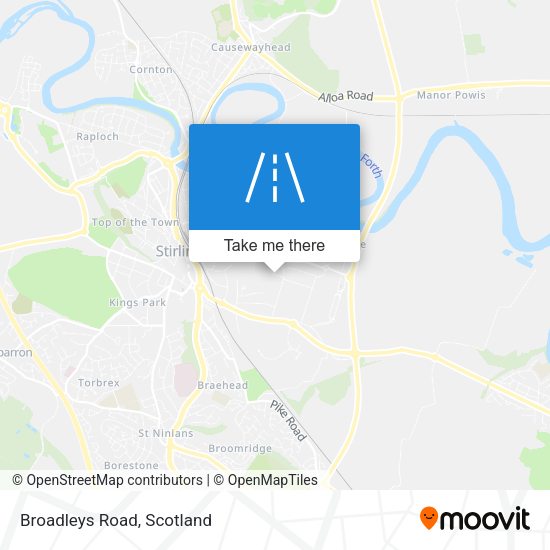 Broadleys Road map