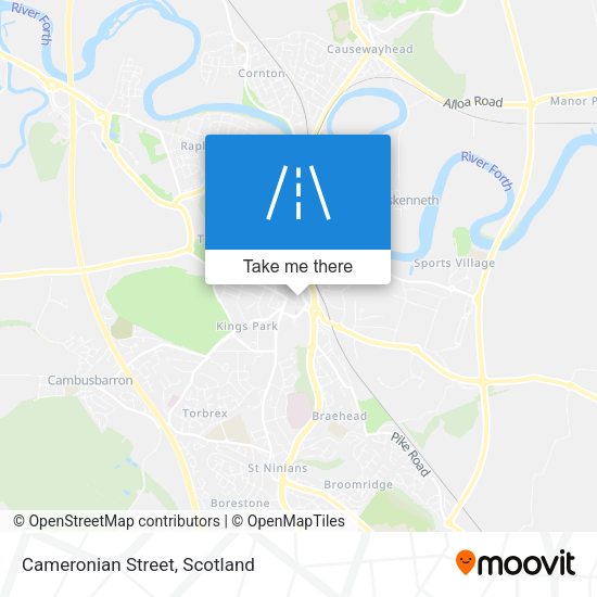Cameronian Street map