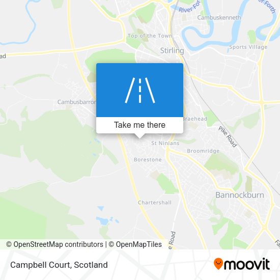 Campbell Court map