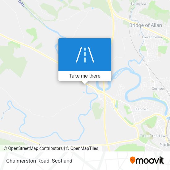 Chalmerston Road map