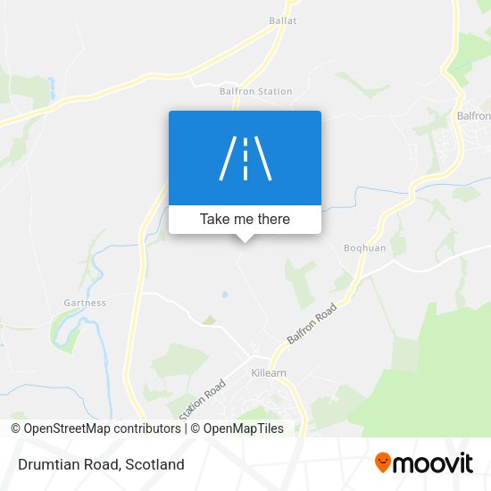 Drumtian Road map
