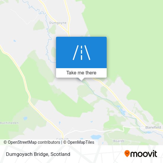 Dumgoyach Bridge map