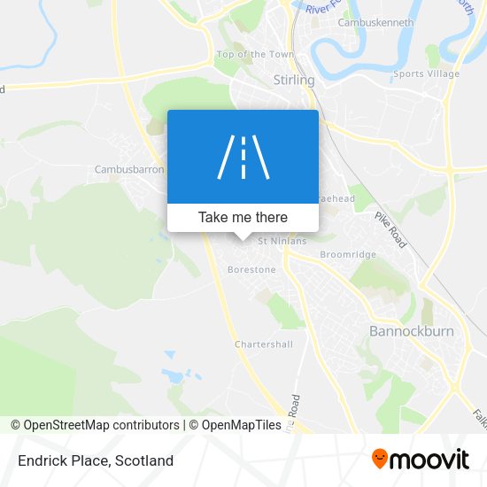 Endrick Place map