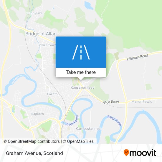 Graham Avenue map