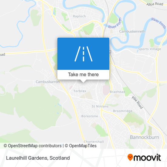 Laurelhill Gardens map