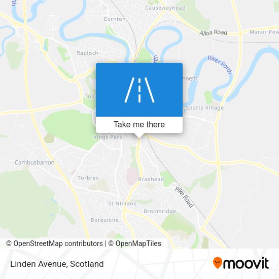 Linden Avenue map