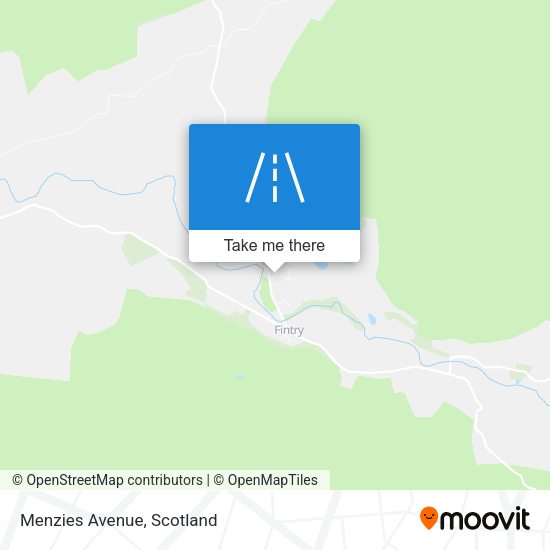 Menzies Avenue map