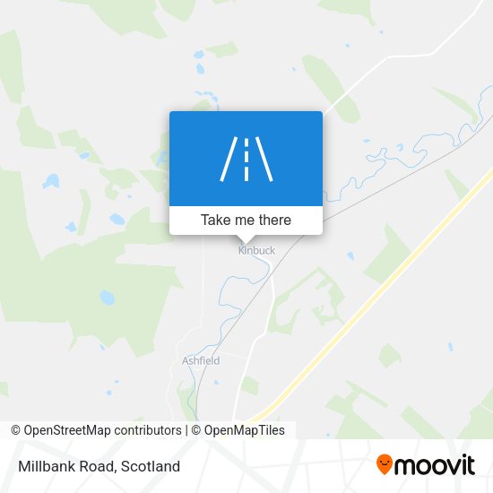 Millbank Road map