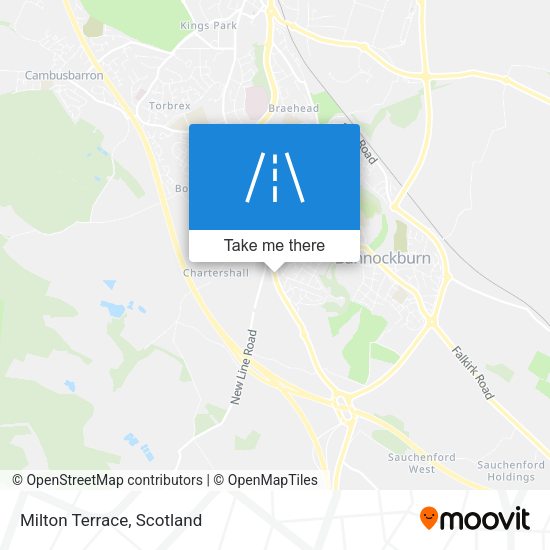 Milton Terrace map