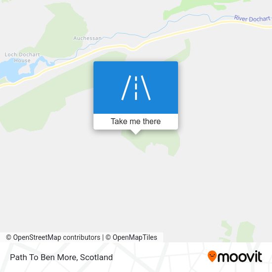 Path To Ben More map