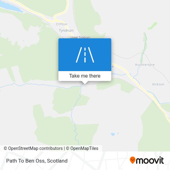 Path To Ben Oss map