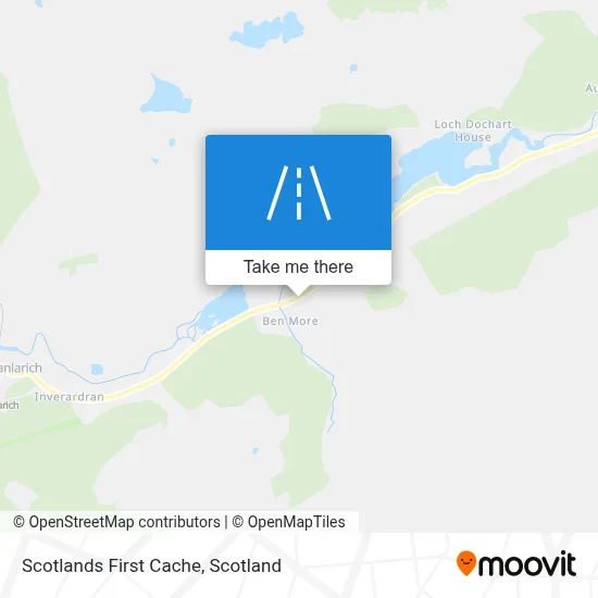 Scotlands First Cache map