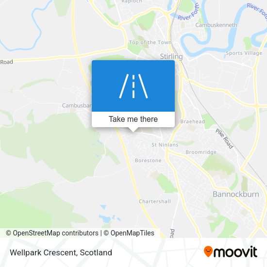 Wellpark Crescent map