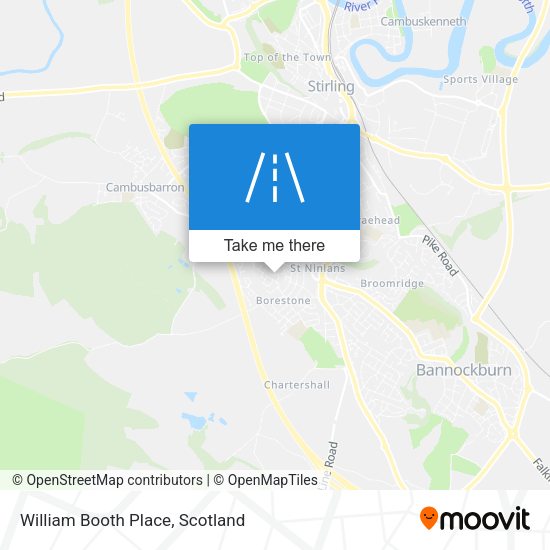 William Booth Place map