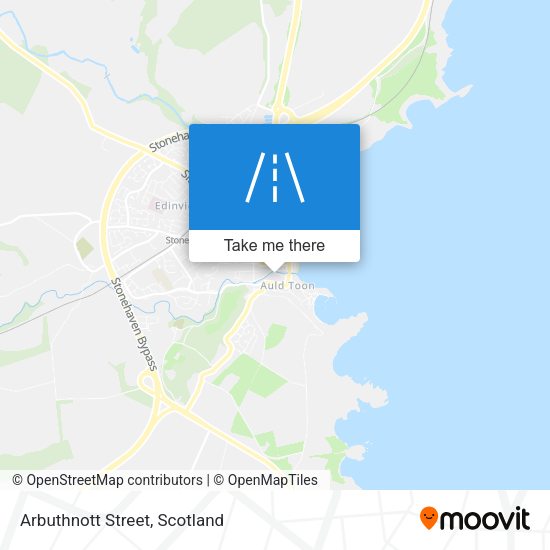 Arbuthnott Street map