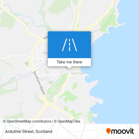 Arduthie Street map