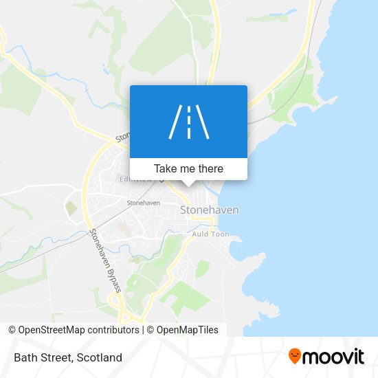 Bath Street map