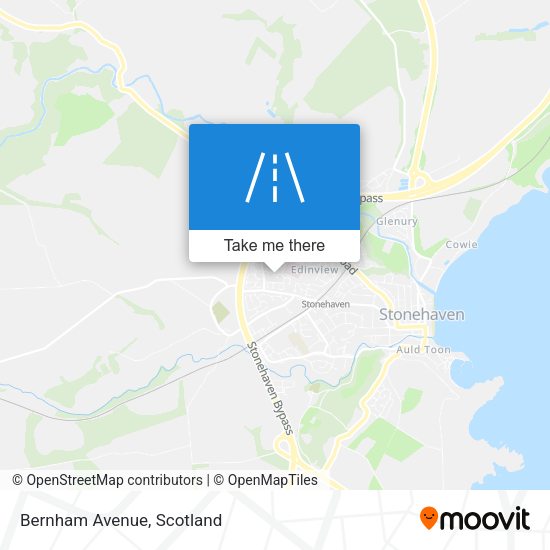 Bernham Avenue map