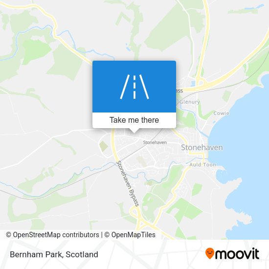 Bernham Park map