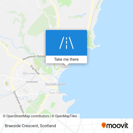 Braeside Crescent map