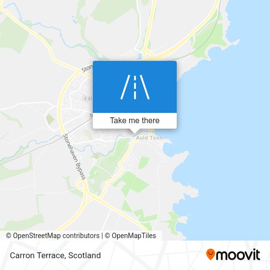 Carron Terrace map