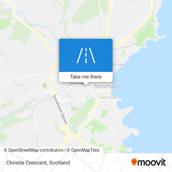 Christie Crescent map