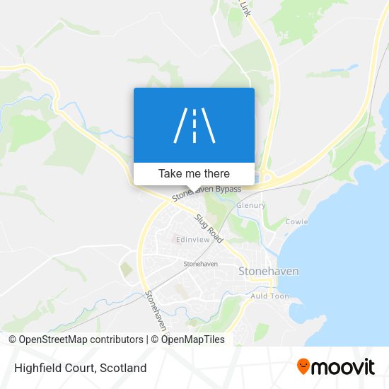Highfield Court map
