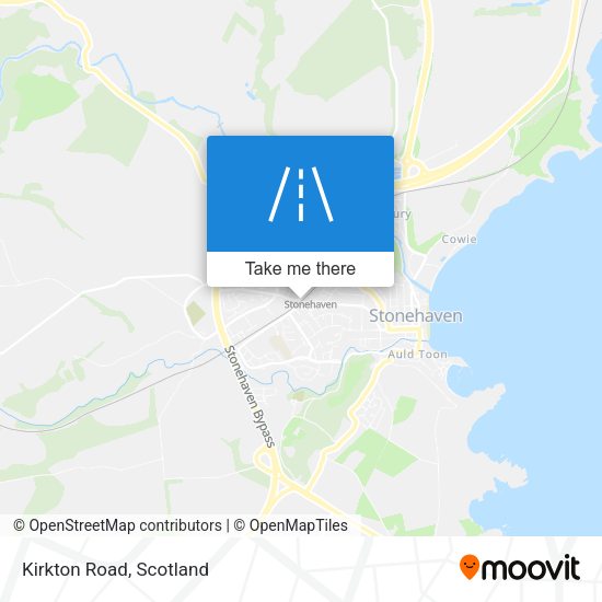 Kirkton Road map
