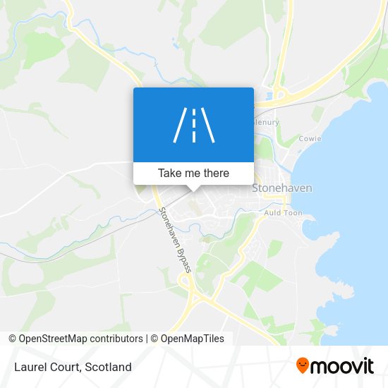 Laurel Court map