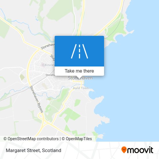 Margaret Street map
