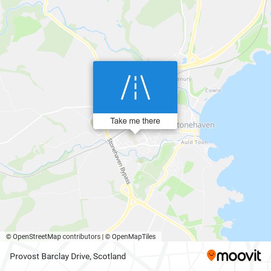 Provost Barclay Drive map