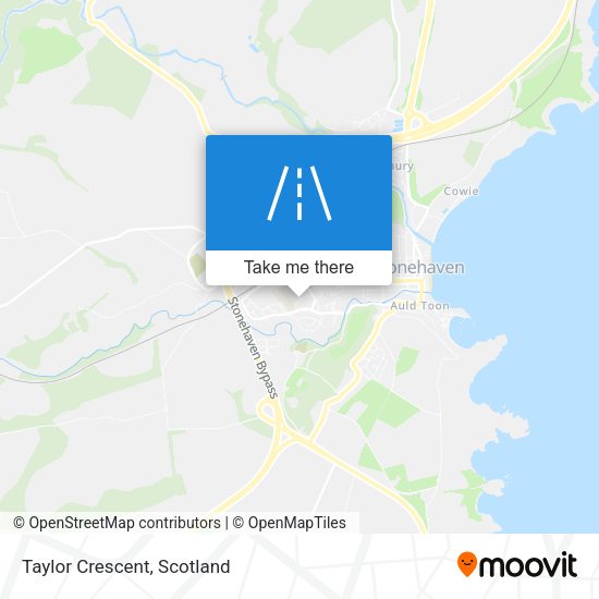 Taylor Crescent map