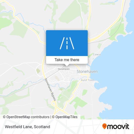 Westfield Lane map