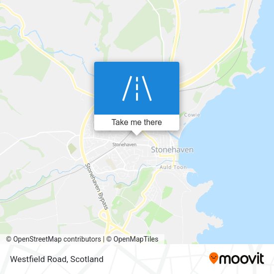 Westfield Road map