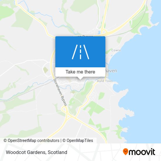 Woodcot Gardens map