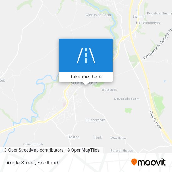 Angle Street map