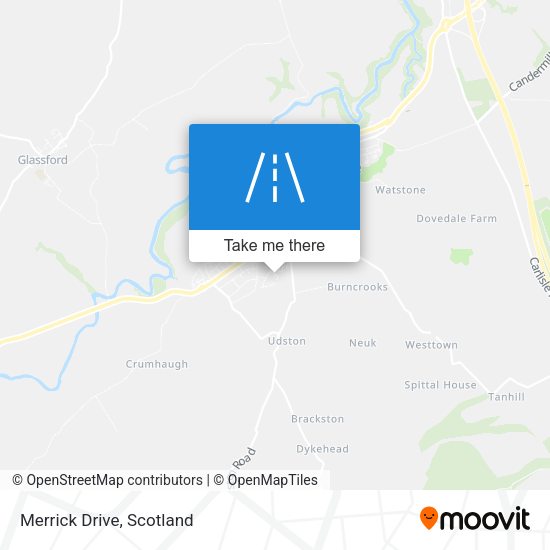 Merrick Drive map