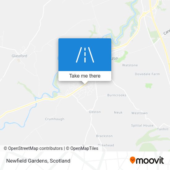 Newfield Gardens map