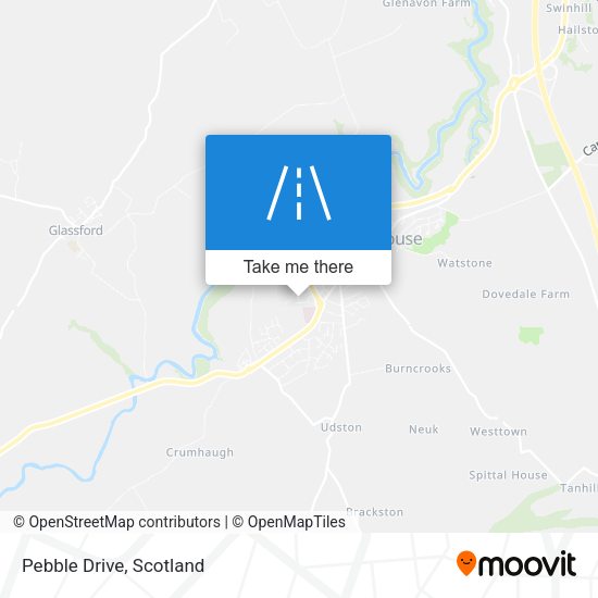 Pebble Drive map