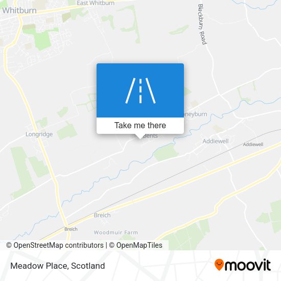 Meadow Place map