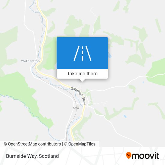 Burnside Way map