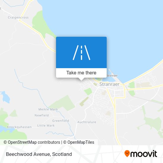 Beechwood Avenue map
