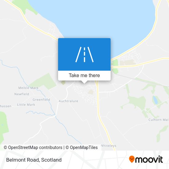 Belmont Road map